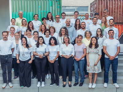 Teamfoto von B7 Arbeit und Leben